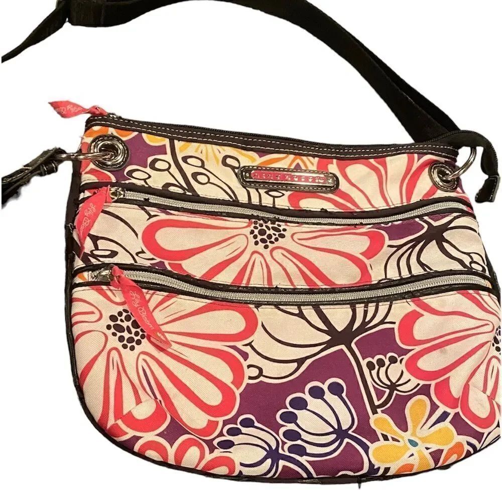 Lilly Bloom Floral Crossbody Purse